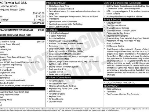Used 2019 GMC Terrain SLE FWD image 20