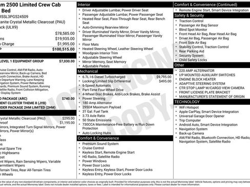 Used 2023 RAM 2500 Limited image 27