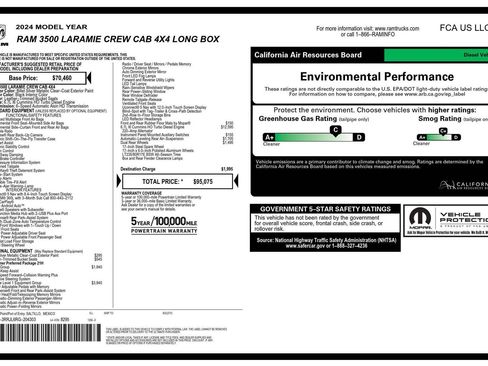 Used 2024 RAM 3500 Laramie w/ Safety Group AWD/4WD image 6