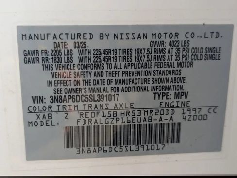 Certified 2025 Nissan Kicks SR w/ SR Premium Package FWD image 28