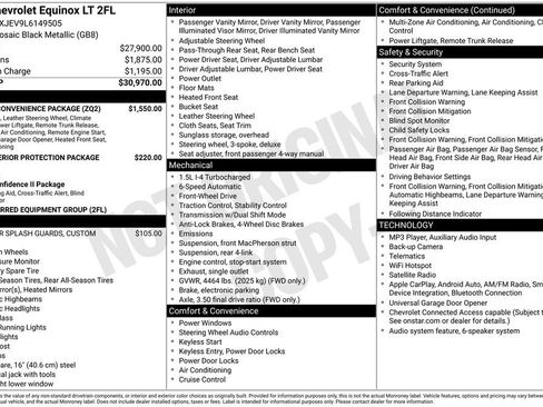 Used 2020 Chevrolet Equinox LT w/ Driver Convenience Package FWD image 5