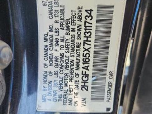 Used 2007 Honda Civic LX image 16