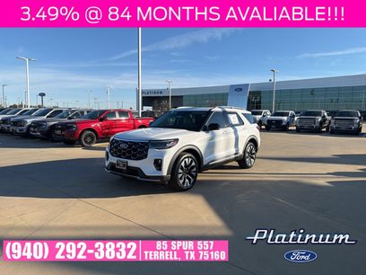 New 2026 Ford Explorer Platinum w/ LUX Leather Package