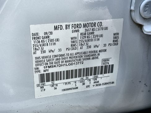 Used 2020 Ford Explorer XLT w/ Equipment Group 202A RWD image 24