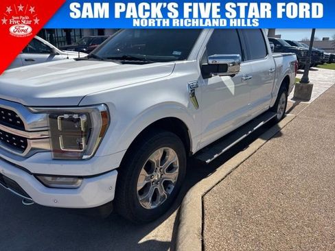 Used 2021 Ford F150 Platinum w/ Equipment Group 701A High image 2