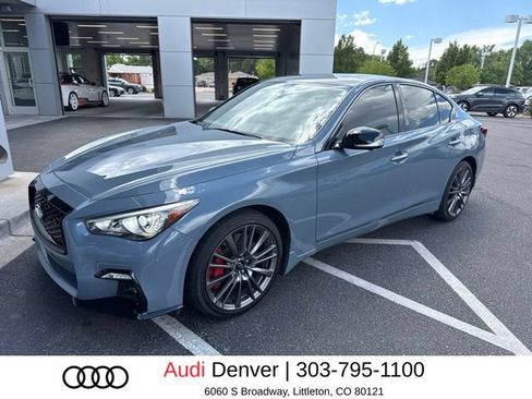 Used 2023 INFINITI Q50 Red Sport 400 AWD/4WD image 1