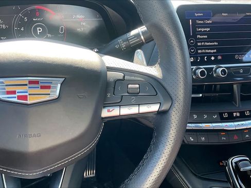 Used 2021 Cadillac CT4 V w/ Technology Package RWD image 24