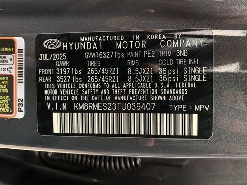 New 2026 Hyundai Palisade Calligraphy image 42