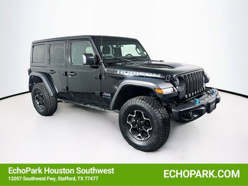Used 2023 Jeep Wrangler Unlimited Rubicon 4xe w/ Steel Bumper Group AWD/4WD image 1