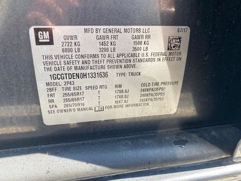 Used 2017 Chevrolet Colorado Z71 AWD/4WD image 21