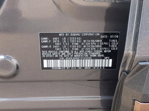New 2026 Subaru Forester Sport AWD/4WD image 10
