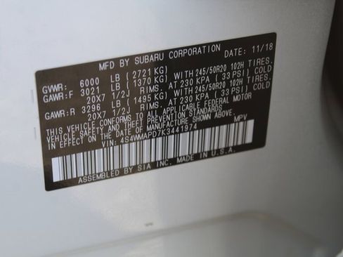 Used 2019 Subaru Ascent Limited w/ Popular Package #2 image 41