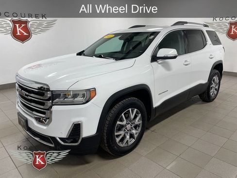 Used 2021 GMC Acadia SLT w/ Trailering Package AWD/4WD image 3