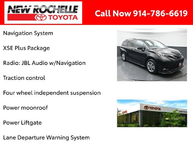 Certified 2023 Toyota Sienna XSE w/ XSE Plus Package AWD/4WD image 6