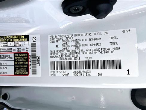 Certified 2026 Toyota Tundra Platinum image 29