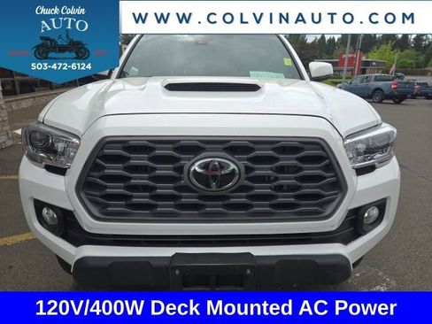 Used 2022 Toyota Tacoma TRD Sport w/ Black Out Package (TMS) AWD/4WD image 3