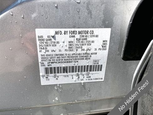 Used 2019 Ford Edge Titanium w/ Equipment Group 301A FWD image 31