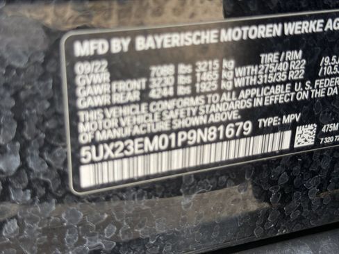 Used 2023 BMW X7 xDrive40i w/ M Sport Package AWD/4WD image 30