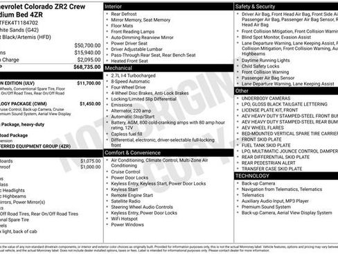 New 2026 Chevrolet Colorado ZR2 w/ ZR2 Bison Edition image 15