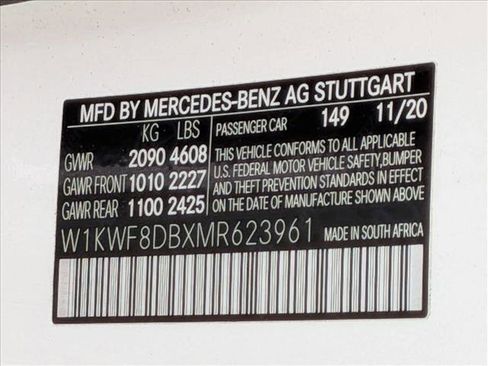 Certified 2021 Mercedes-Benz C 300 Sedan image 23