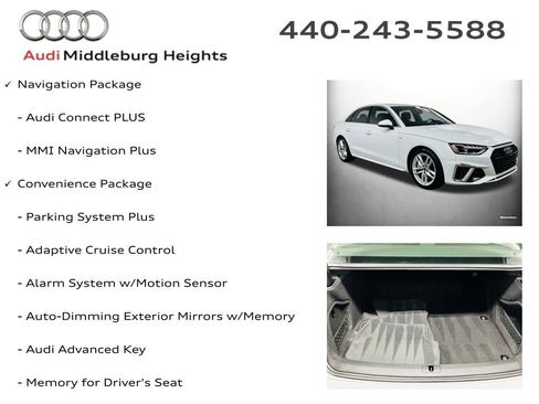 Certified 2023 Audi A4 2.0T Premium Plus w/ Premium Plus Package image 6