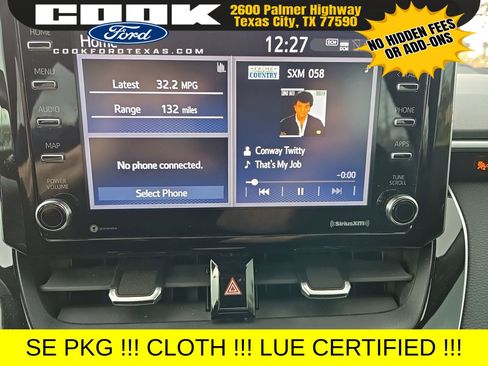 Used 2021 Toyota Corolla SE w/ Carpet Mat Package (TMS) image 7