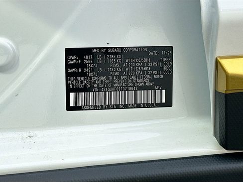 New 2026 Subaru Crosstrek 2.5i Sport AWD/4WD image 28