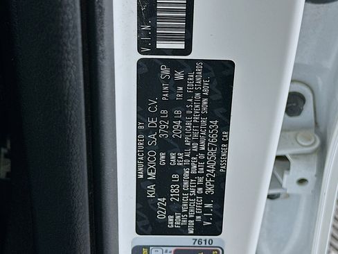 Used 2024 Kia Forte LXS image 12