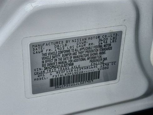 Used 2018 Nissan Kicks S FWD image 33