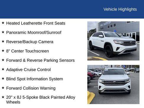 Used 2023 Volkswagen Atlas Cross Sport SE w/ Panoramic Sunroof Package image 23