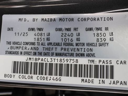 New 2026 MAZDA MAZDA3 2.5 S Sedan w/ Preferred Pkg image 50