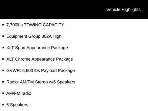 Certified 2023 Ford F150 XLT w/ Equipment Group 302A High image 8