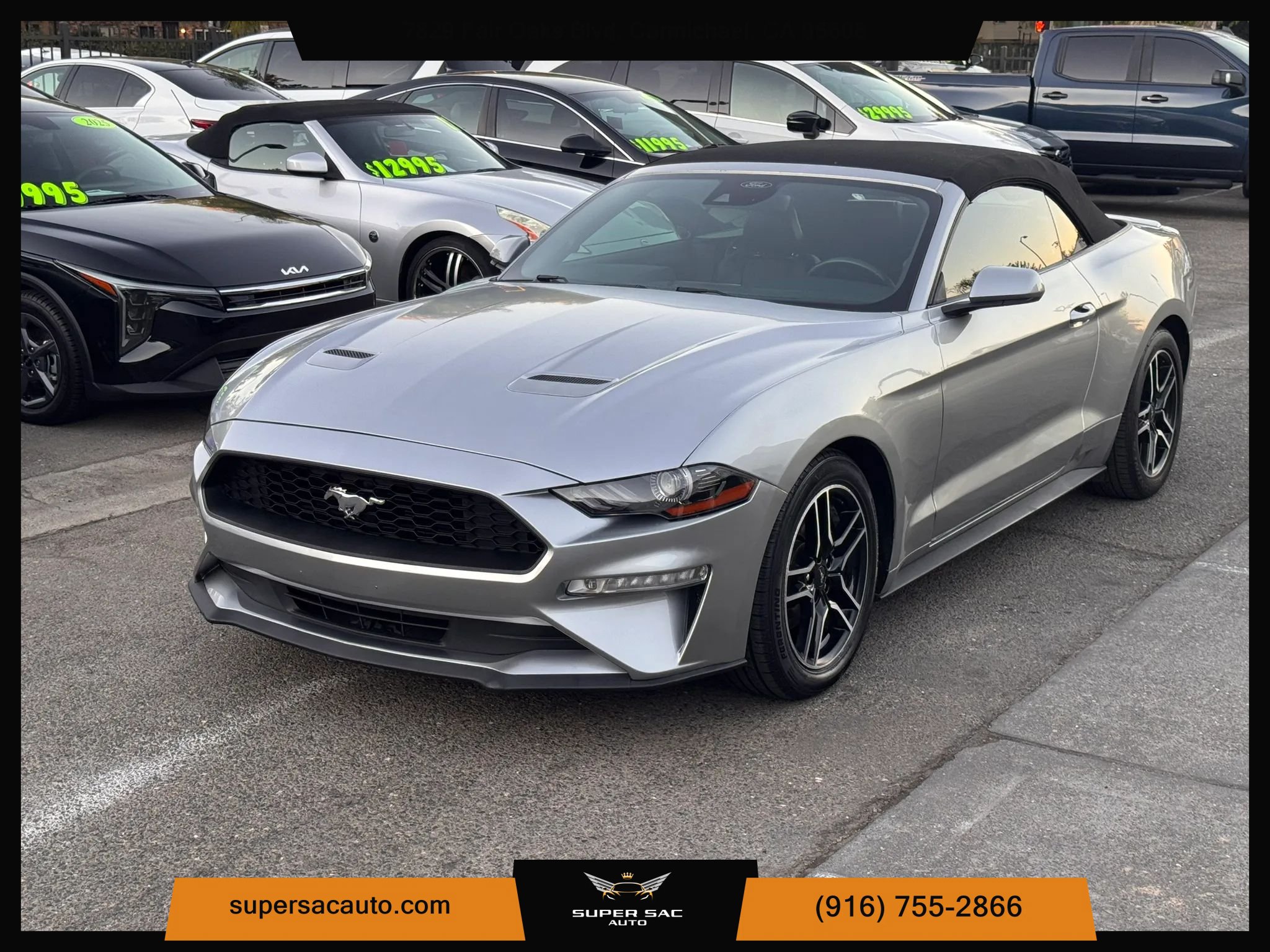 Used 2021 Ford Mustang Premium RWD image 1