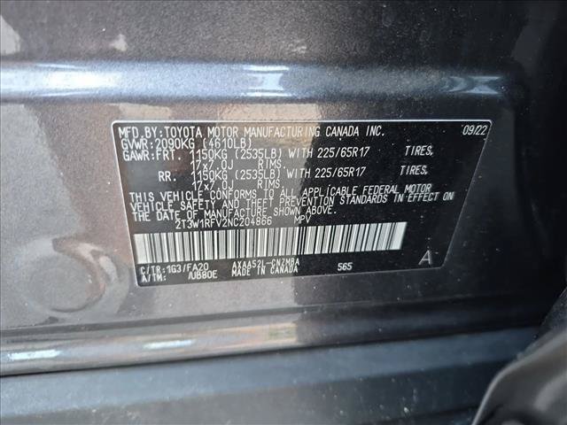 Used 2022 Toyota RAV4 XLE w/ Convenience Package FWD image 14
