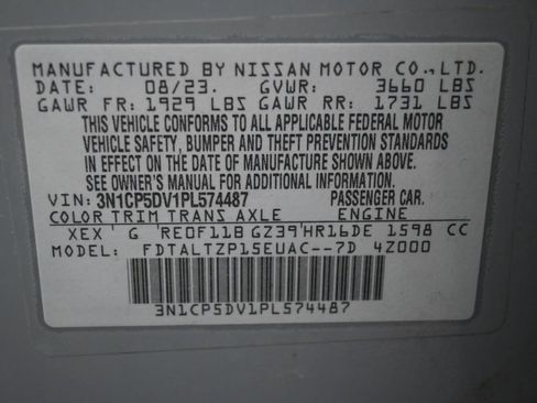 Used 2023 Nissan Kicks SR FWD image 13