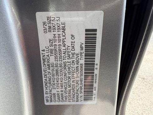 Used 2026 Honda Odyssey Touring image 36