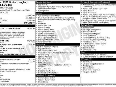 New 2026 RAM 2500 Limited image 17