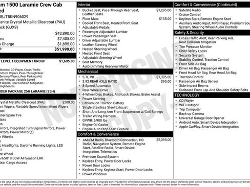 Used 2019 RAM 1500 Laramie image 5