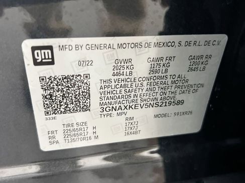 Used 2022 Chevrolet Equinox LT image 27