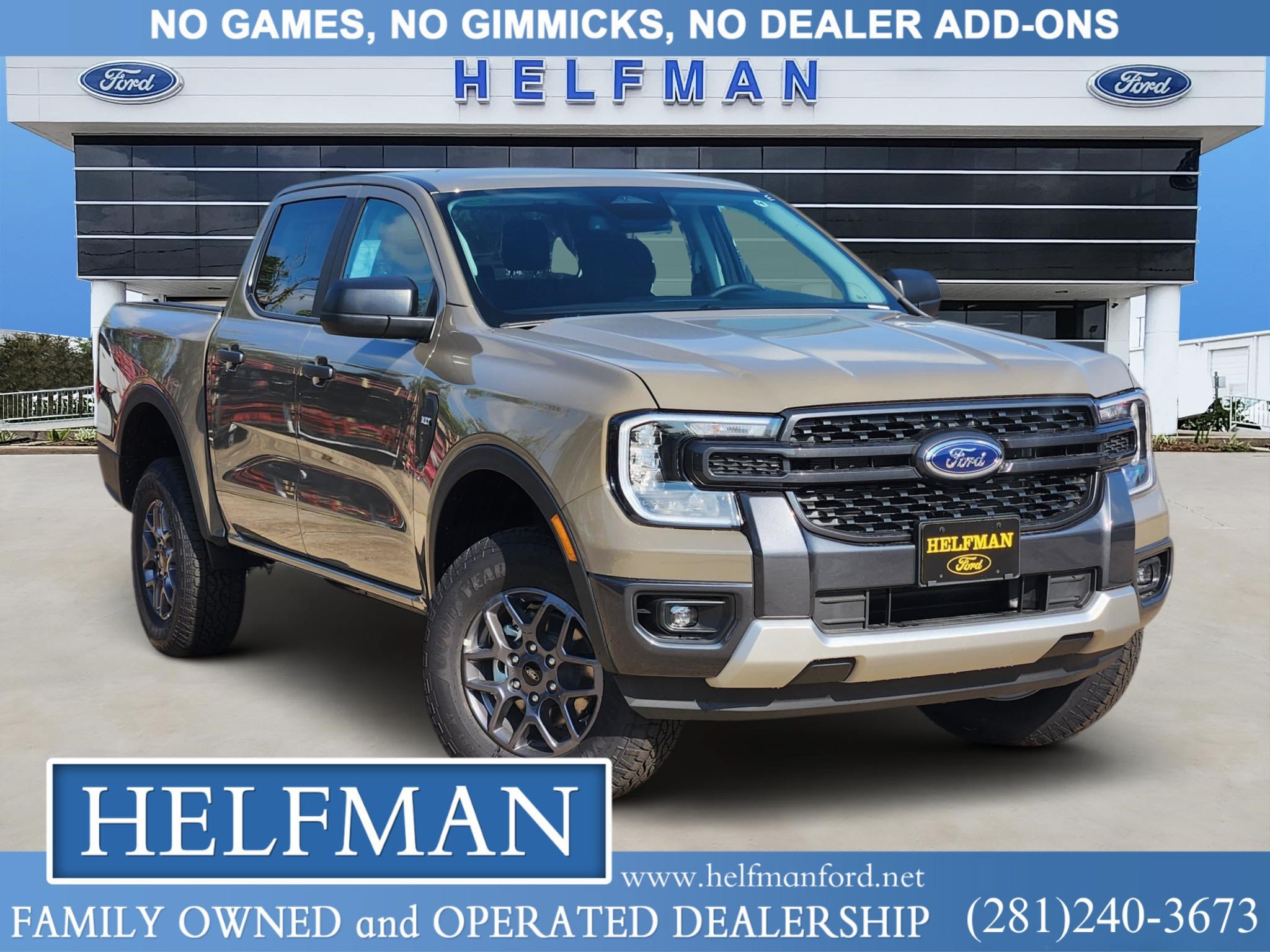 New 2026 Ford Ranger XLT w/ Trailer Tow Package RWD image 1