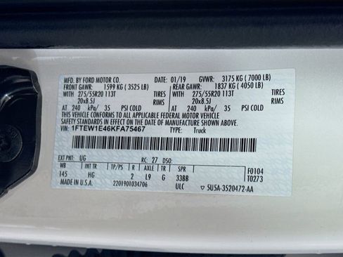 Used 2019 Ford F150 Lariat image 38