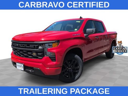 Used 2022 Chevrolet Silverado 1500 Custom AWD/4WD image 1