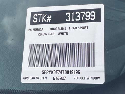 New 2026 Honda Ridgeline TrailSport+ image 20