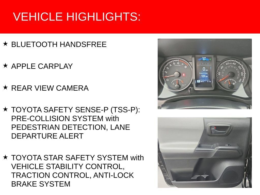 Certified 2023 Toyota Tacoma SR AWD/4WD image 9