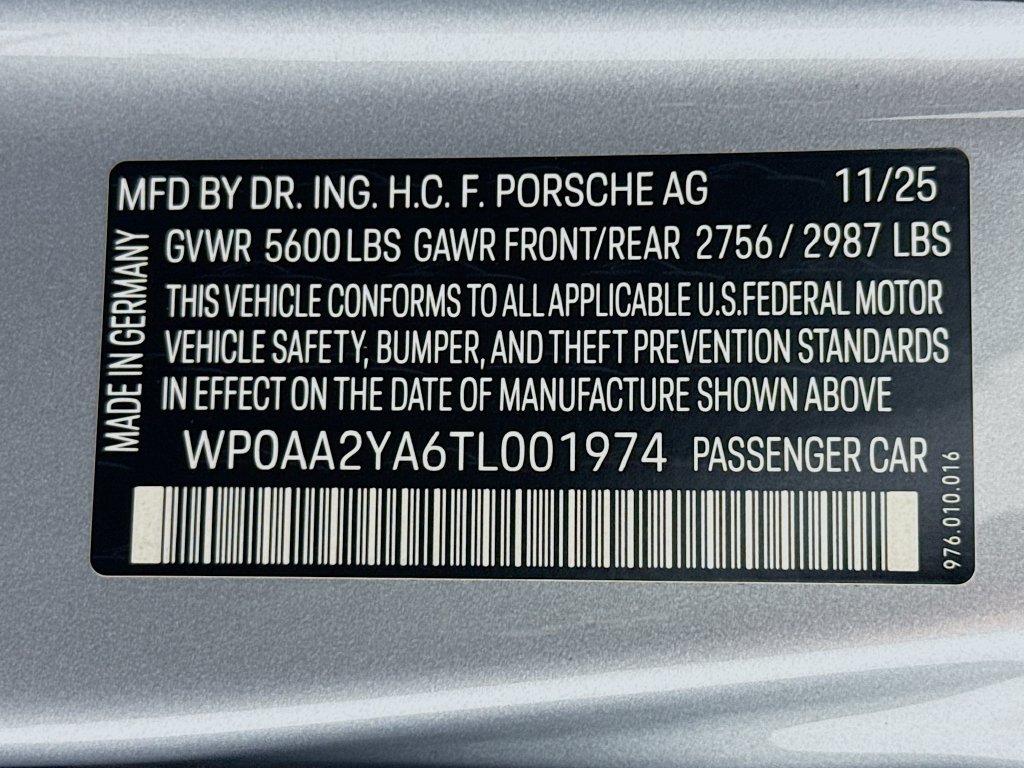 New 2026 Porsche Panamera 4 AWD/4WD image 33