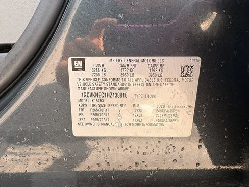 Used 2017 Chevrolet Silverado 1500 W/T AWD/4WD image 28