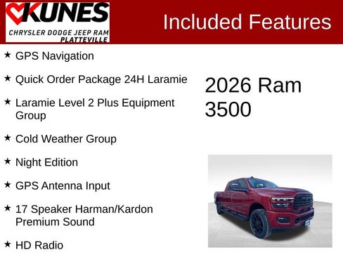 New 2026 RAM 3500 Laramie image 2