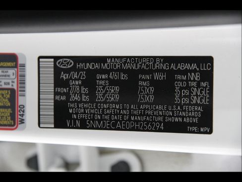 Used 2023 Hyundai Tucson Limited image 22