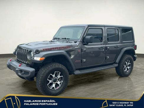 Used 2020 Jeep Wrangler Unlimited Rubicon w/ Cold Weather Group AWD/4WD image 2