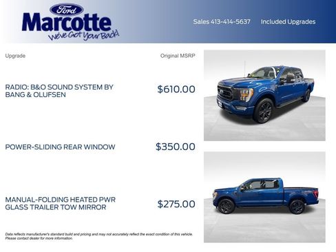 Used 2023 Ford F150 XLT w/ Equipment Group 302A High AWD/4WD image 5